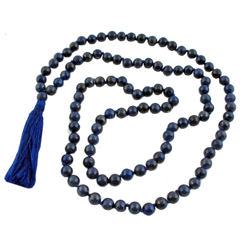 Meditationszubehör / Malas / Lapis Lazuli Mala 7 mm